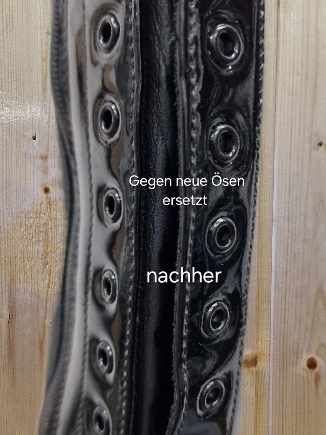Haken/Ösen erneuern/ersetzen
